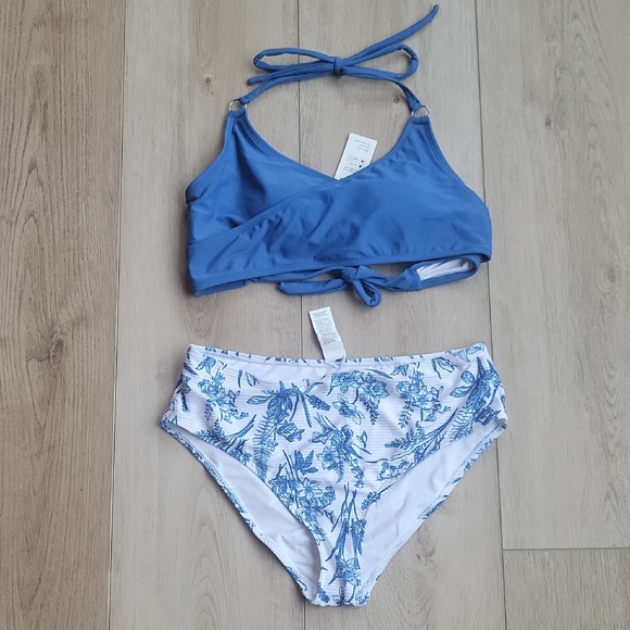 Cupshe Other - Periwinkel Blue Bikini Swim Suit Set